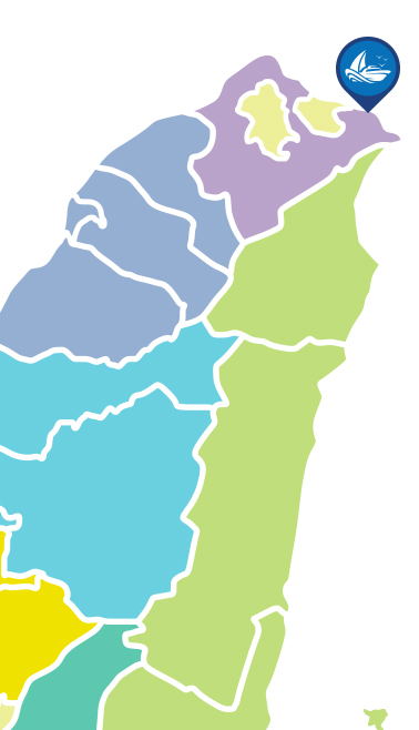 位置示意圖：龍洞遊艇港